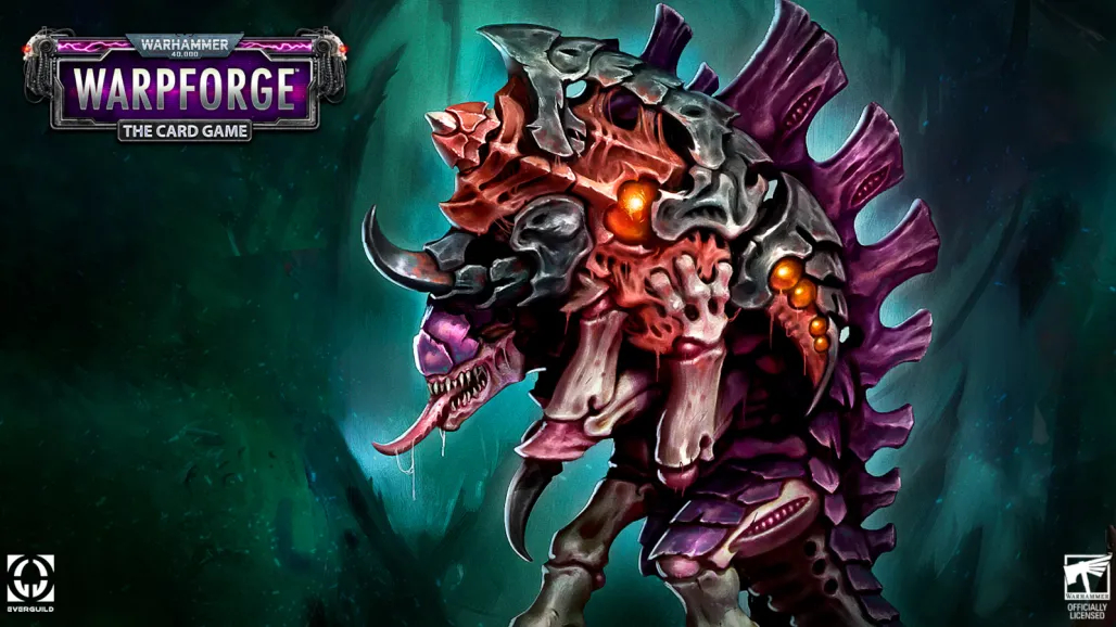 warhammer 40k: warpforge celebrates the launch of its first expansion with free goodies news article card thumbnail