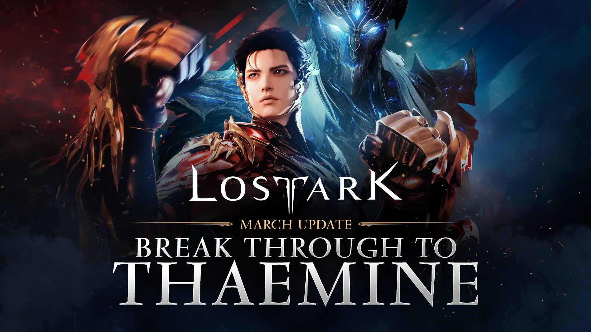 lost ark's march “break through to thaemine” update is today, featuring the breaker advanced class news article card thumbnail