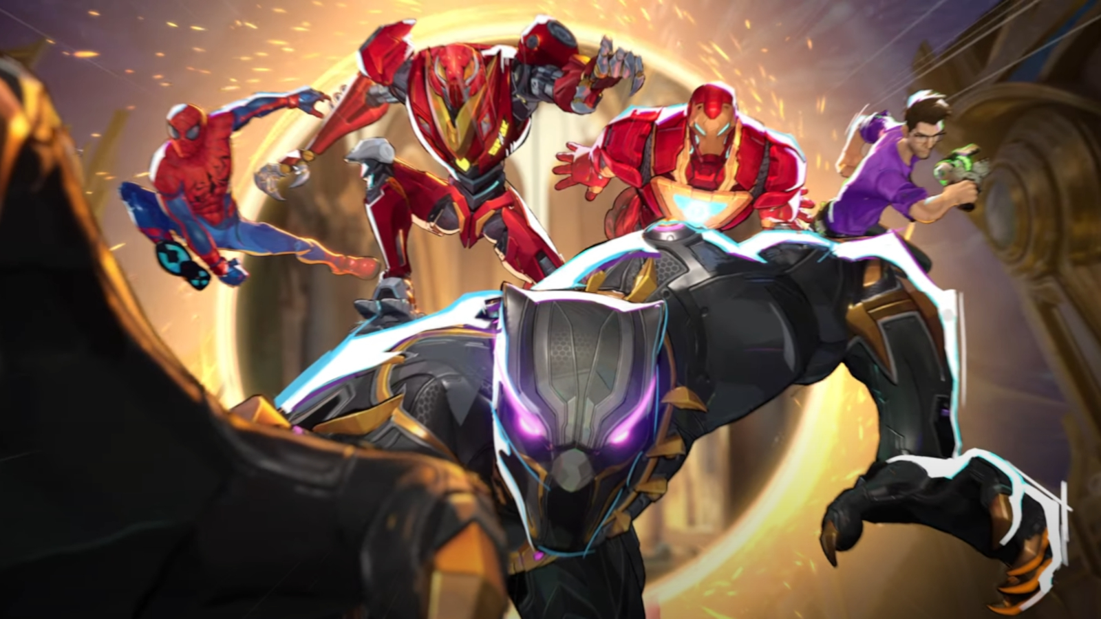 talent from battlefield and call of duty reveal f2p shooter marvel rivals, think overwatch, but with marvel news article card thumbnail