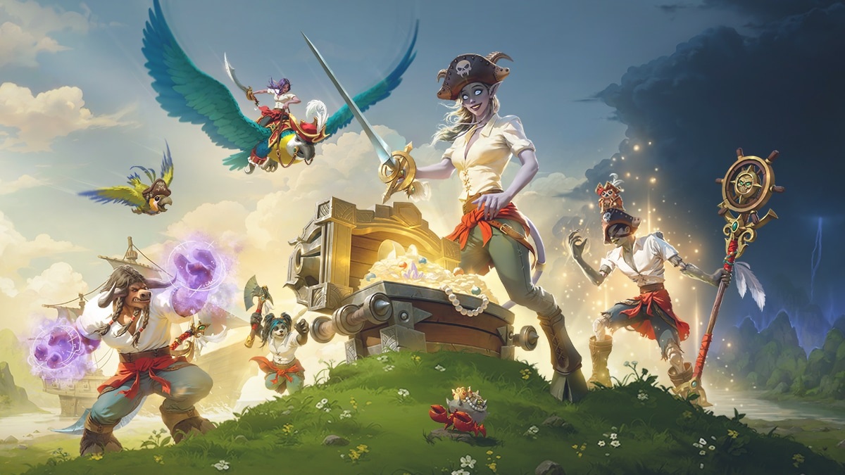 world of warcraft adds "the plunderstorm", a limited-time, 60-player battle royale news article card thumbnail