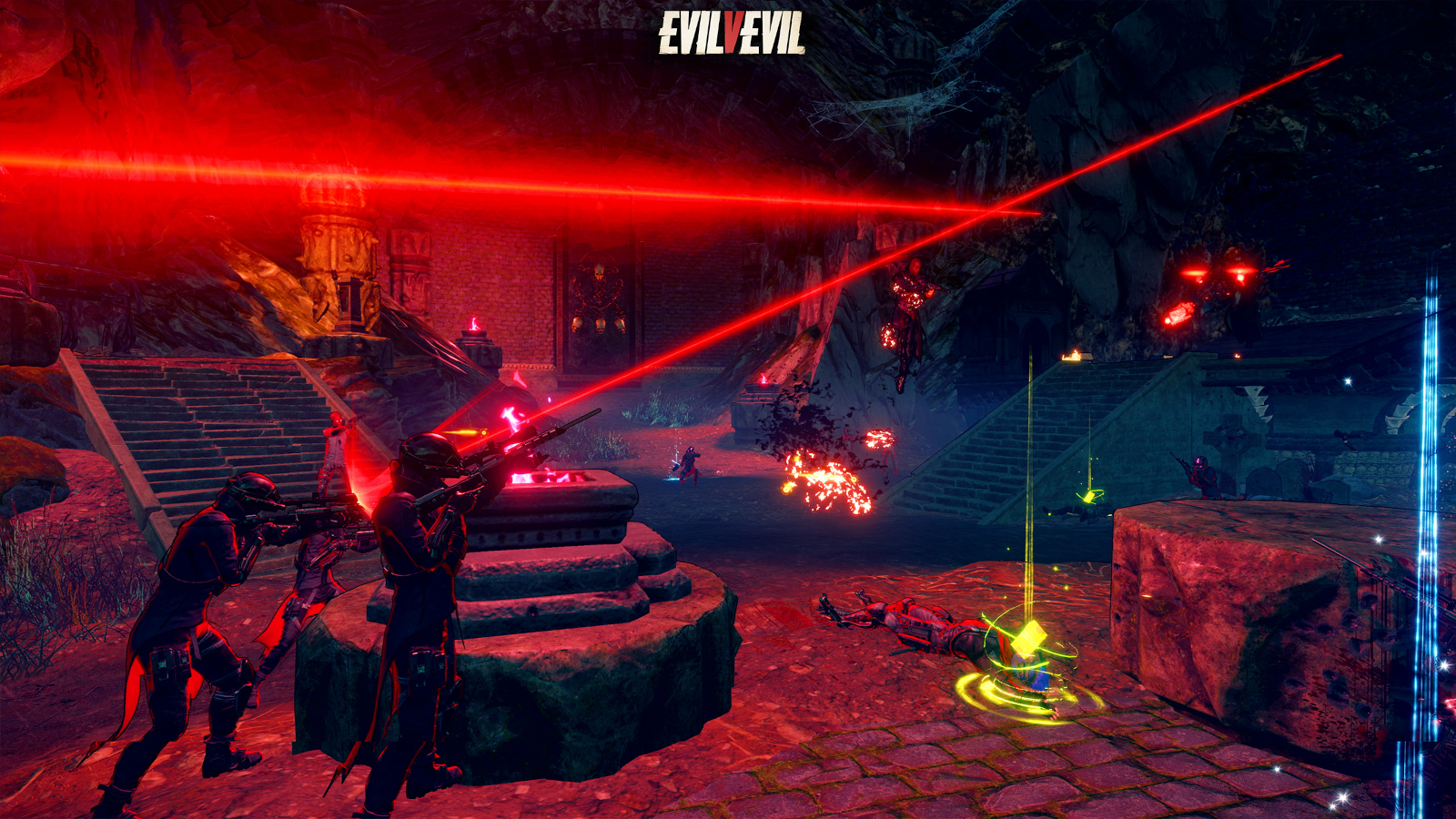 get a taste of vampire co-op shooter evilvevil with the launch of open beta news article card thumbnail