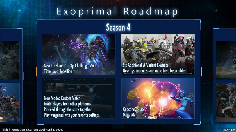 Exoprimal Season 4 roadmap