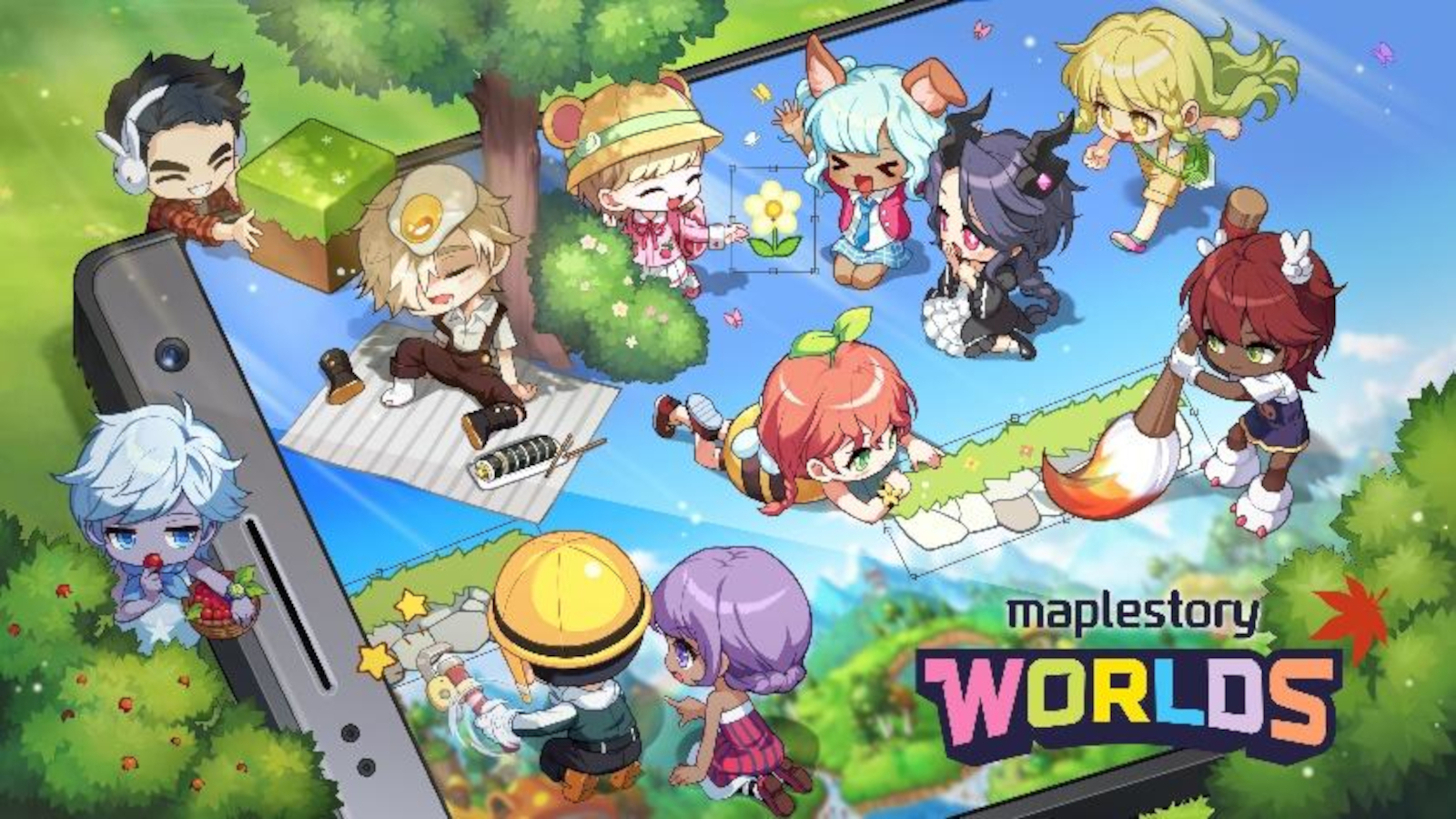 create your own playable maps in maplestory worlds, no new word on global release news article card thumbnail