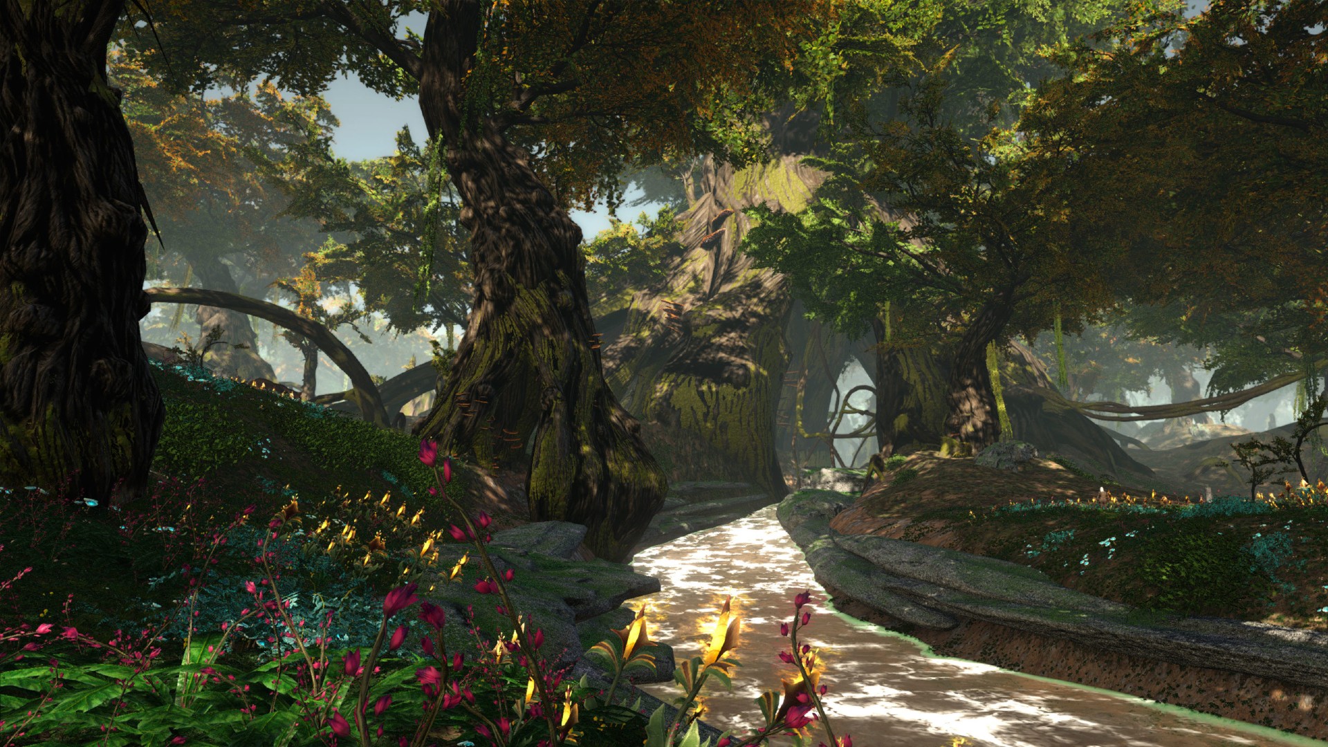 the world of pantheon: rise of the fallen is looking much better with the new lighting update news article card thumbnail