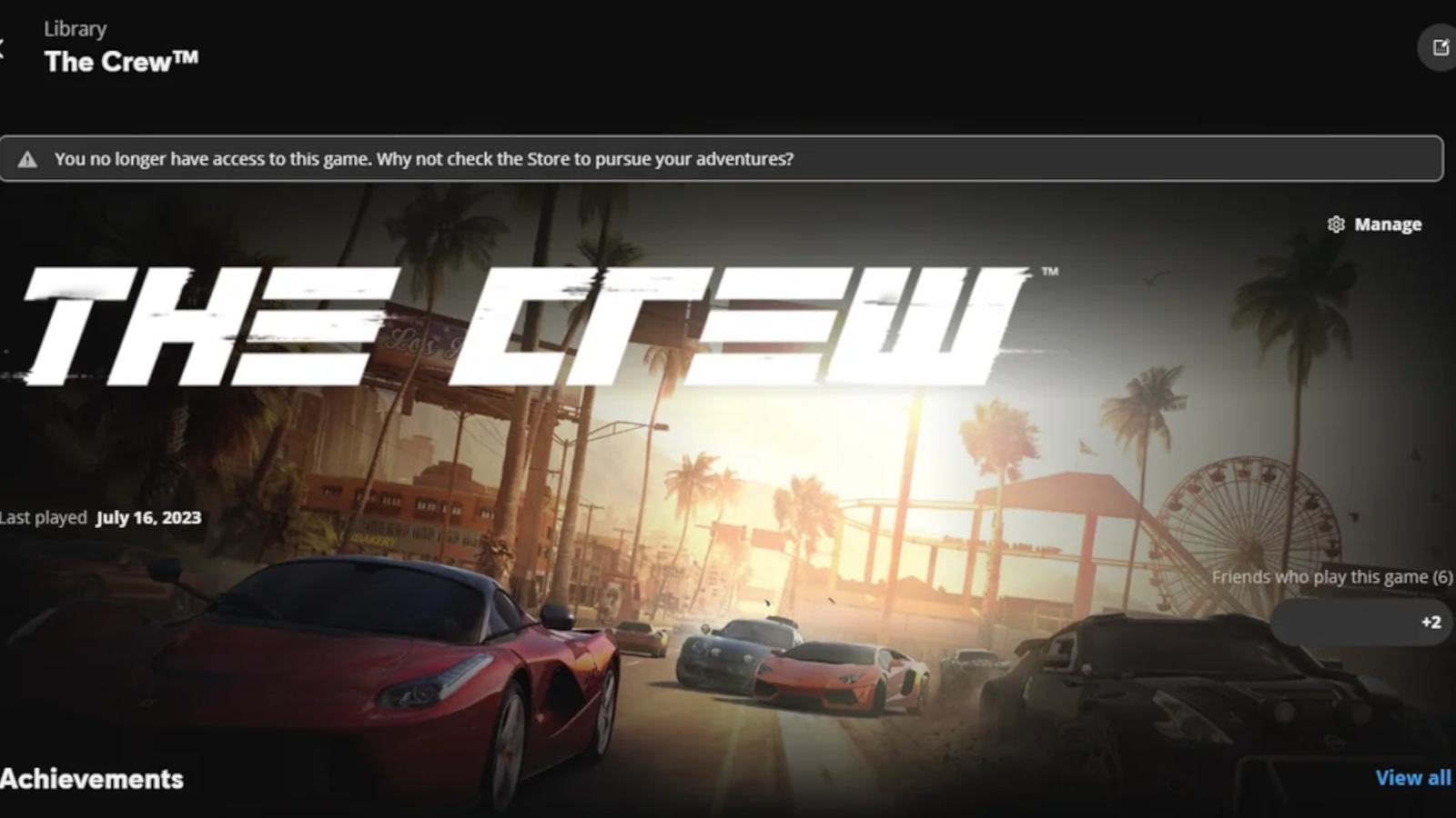 ubisoft's "the crew" fiasco is just one example of why we need games preservation and physical media news article card thumbnail