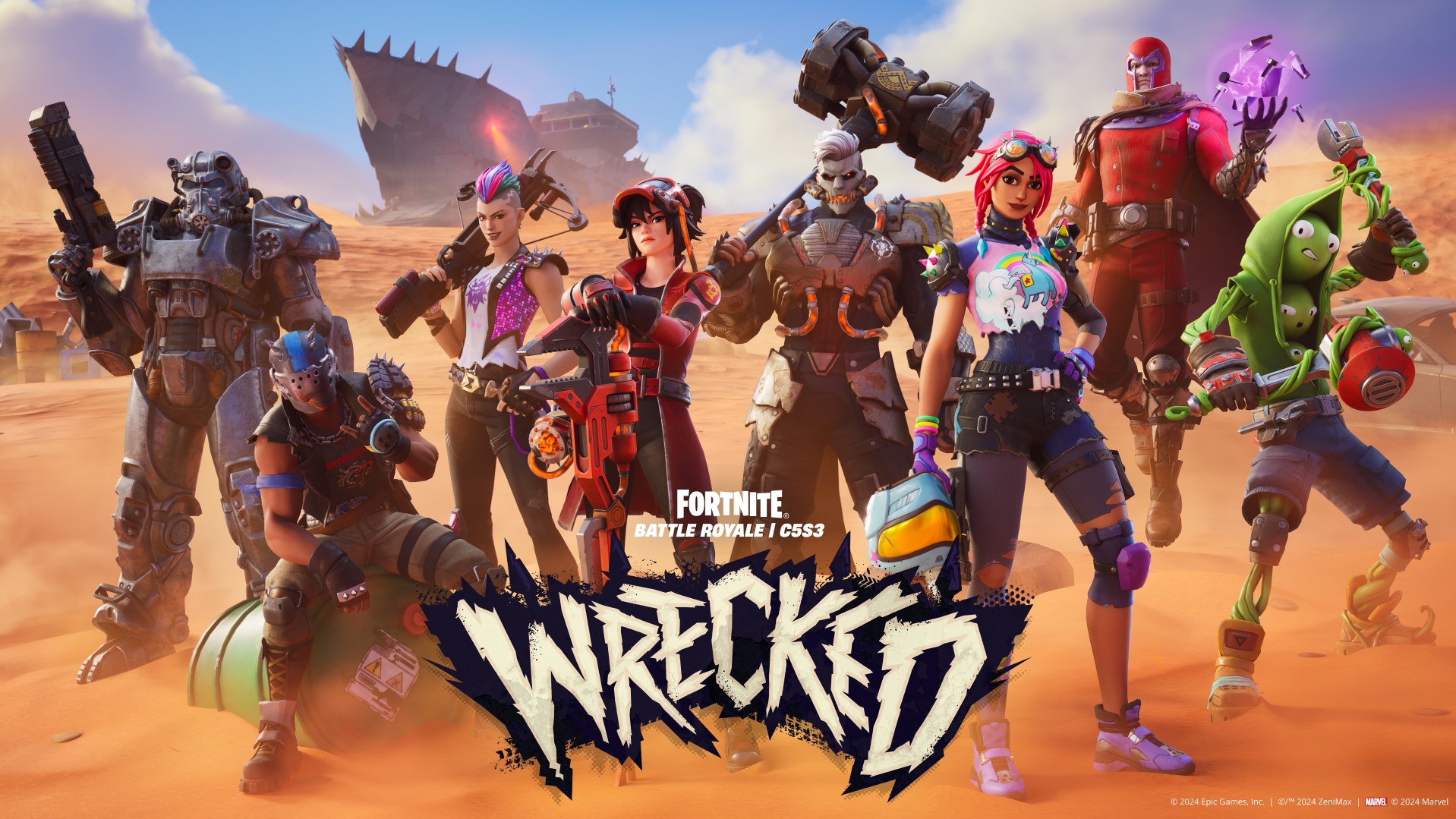 take a closer look at the new locations and items in fortnite chapter 5 season 3: wrecked news article card thumbnail