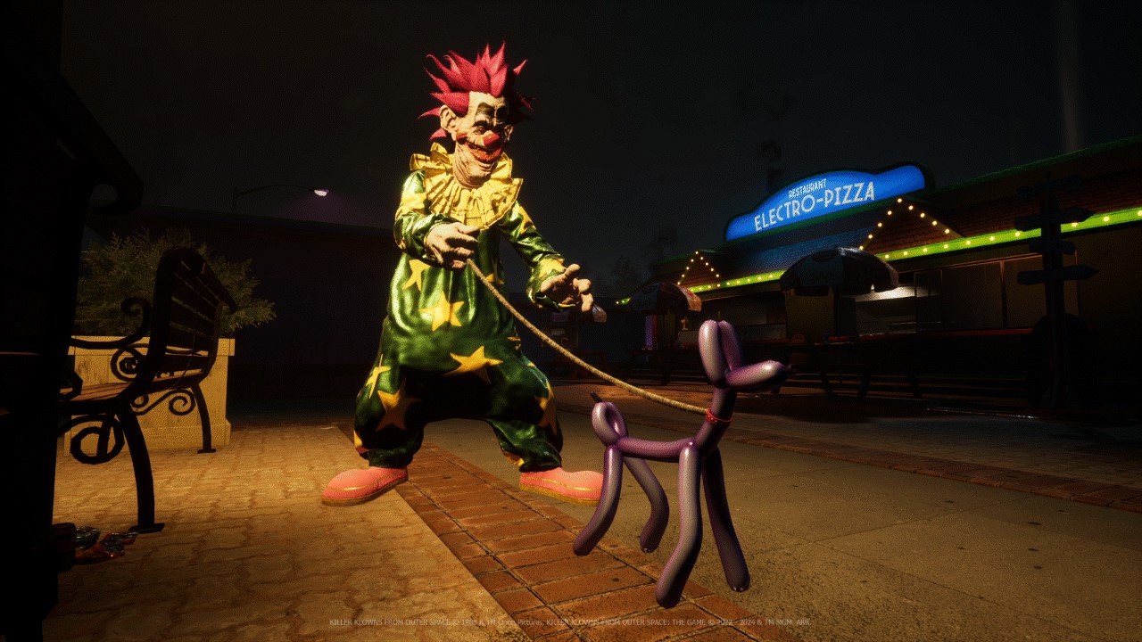let's get weird... killer klowns from outer space: the game launches into advance access today news article card thumbnail