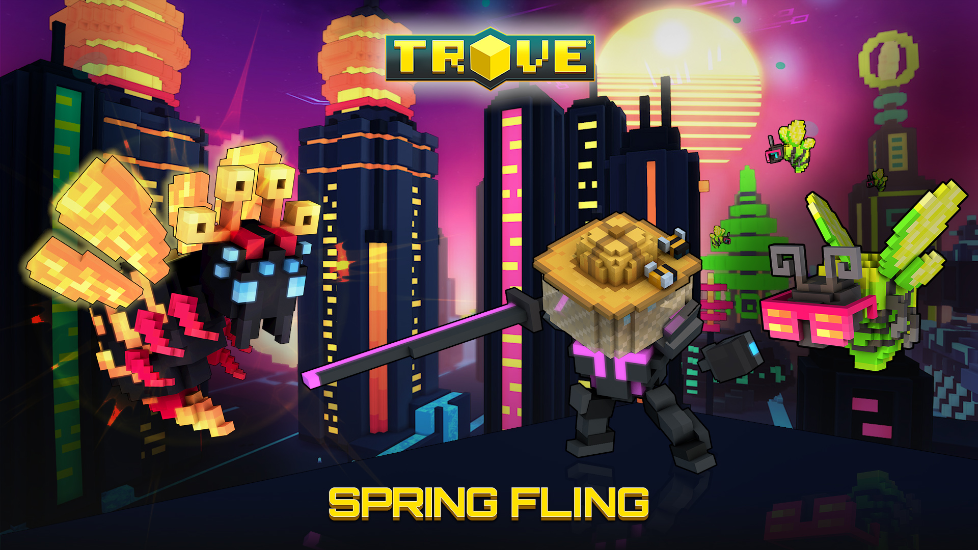 trove’s spring fling 2024 features a new quest about rescuing bees  news article card thumbnail