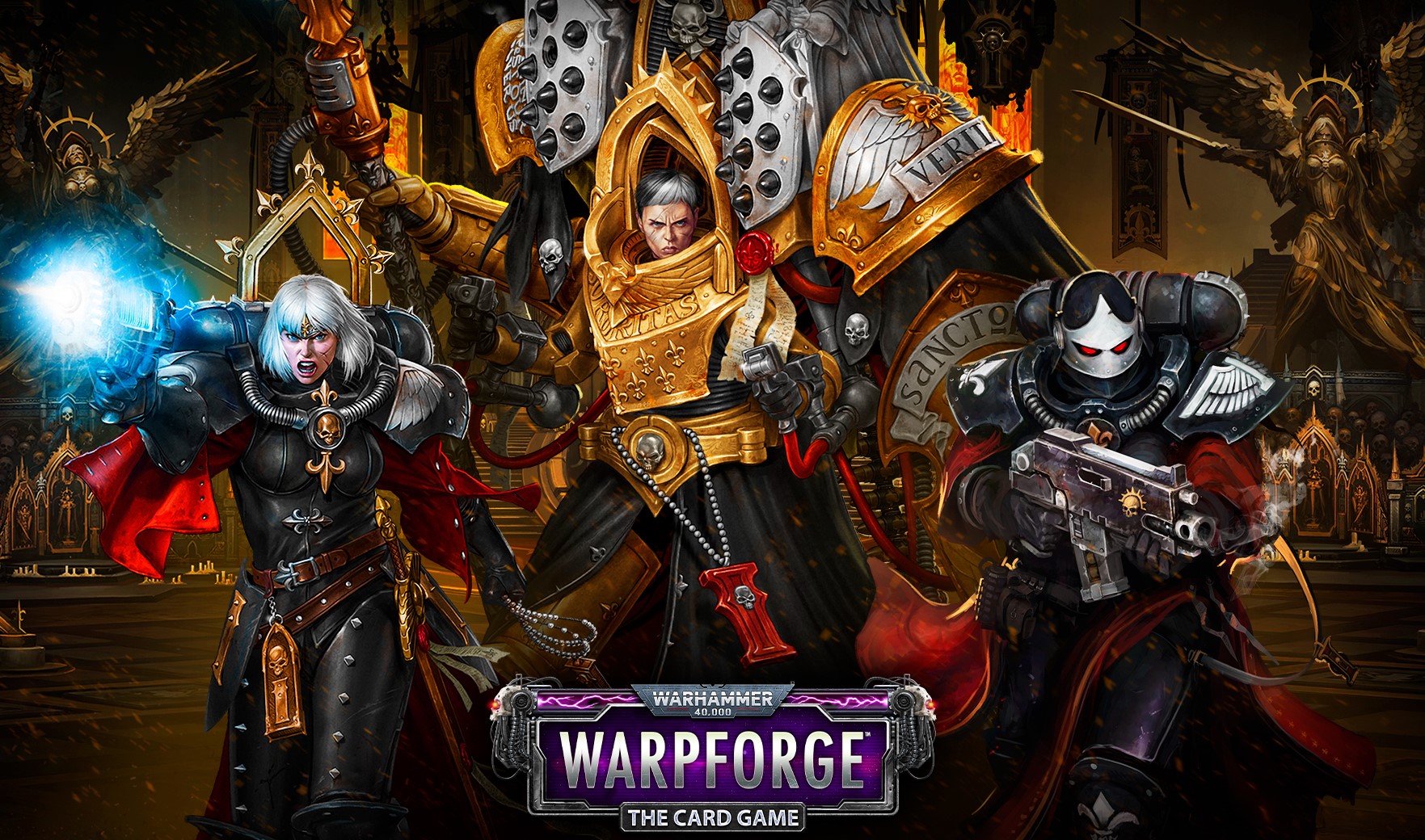 warhammer 40,000: warpforge and the horus heresy: legions both getting new content this month news article card thumbnail