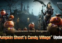 Raven2 Kicks Off Halloween Celebrations With The Pumpkin Ghost's Candy Village Dungeon