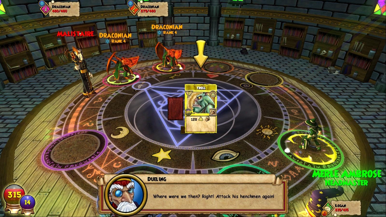 Wizard101 Combat