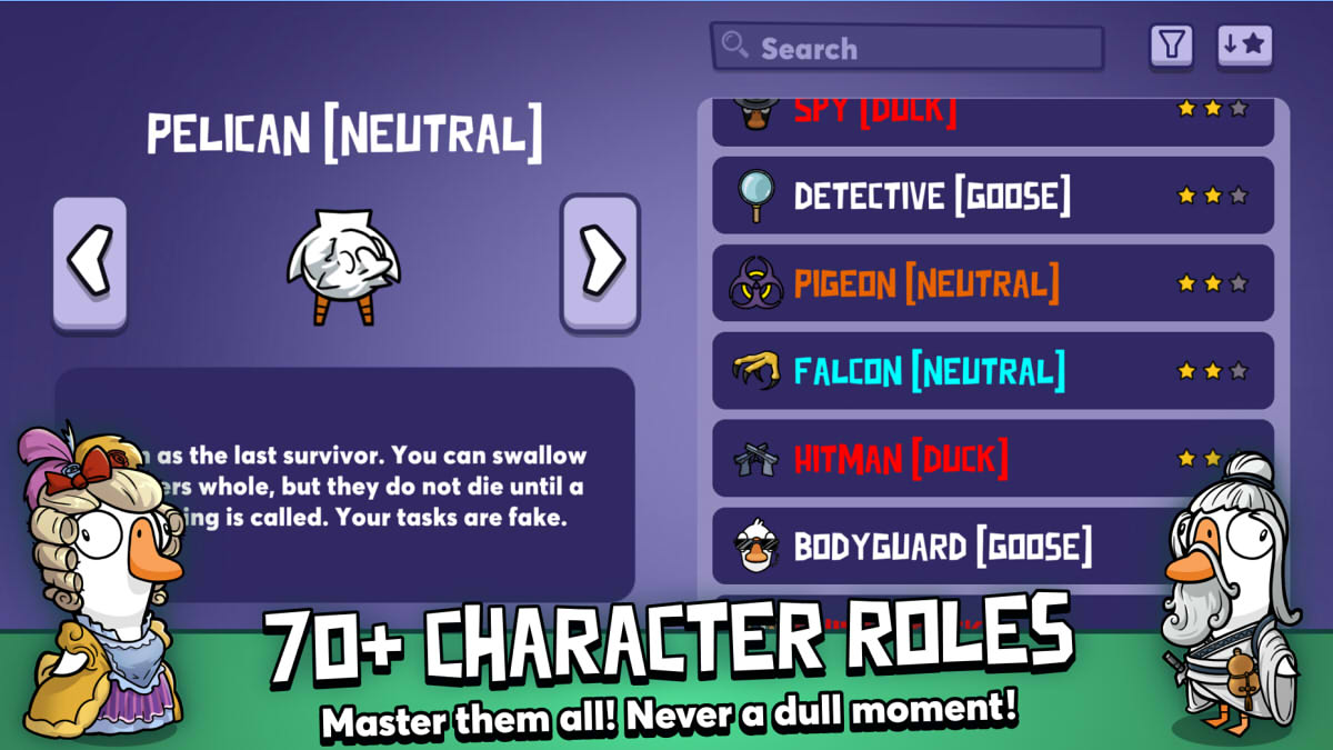 Goose Goose Duck: Roles Explained