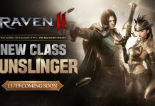Raven2’s First Major Update Will Introduce The New “Gunslinger” Class