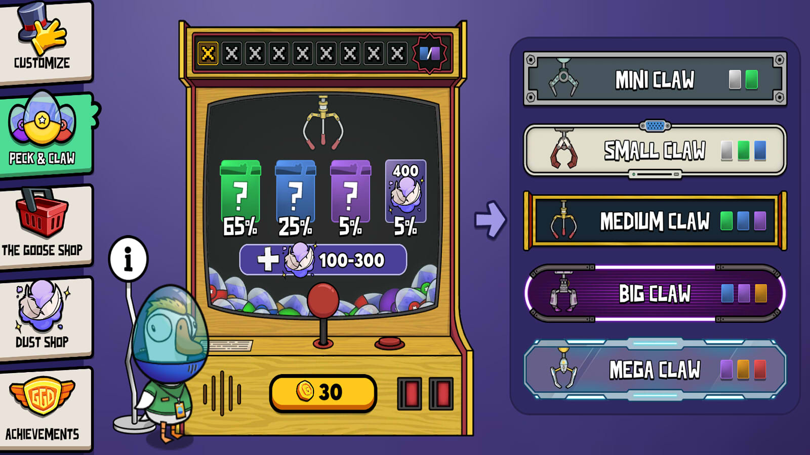 Goose Goose Duck claw