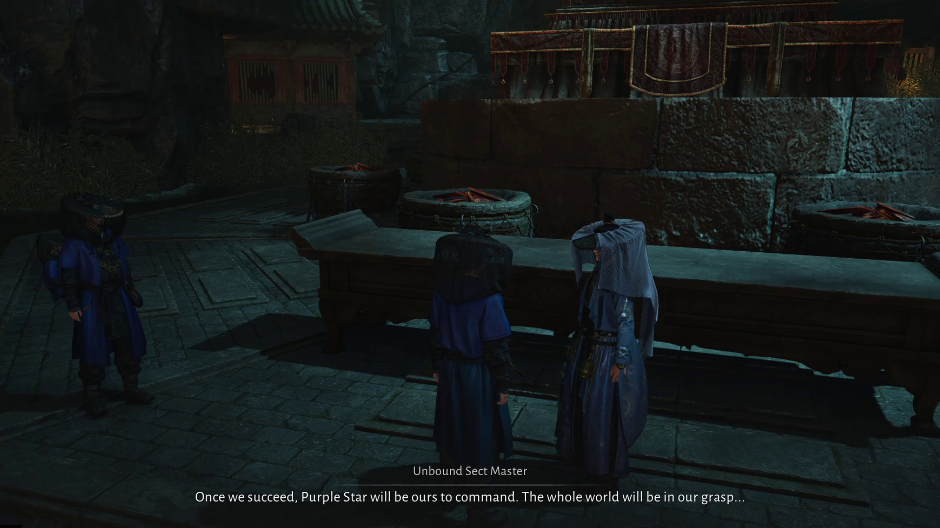 Where Winds Meet Palace Cult Leader