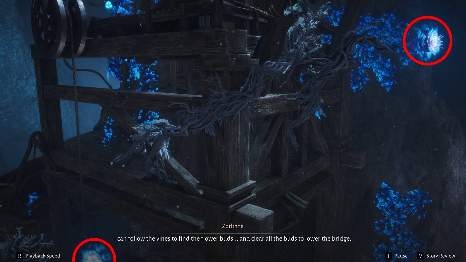 Where Winds Meet The Underground Granary Bridge Flowers