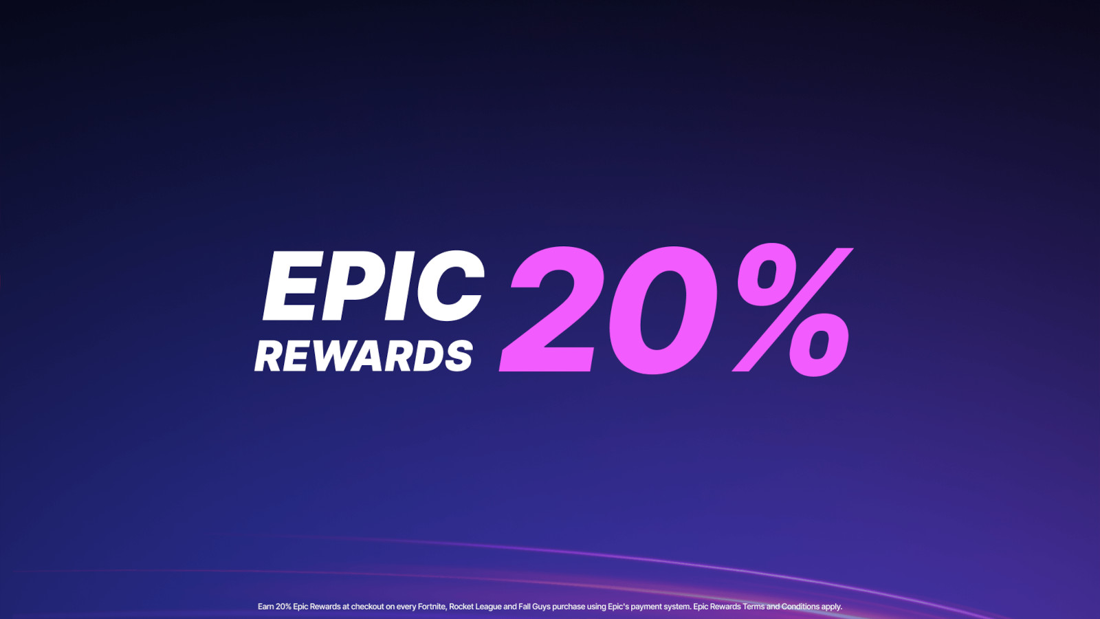 Epic Rewards 20%