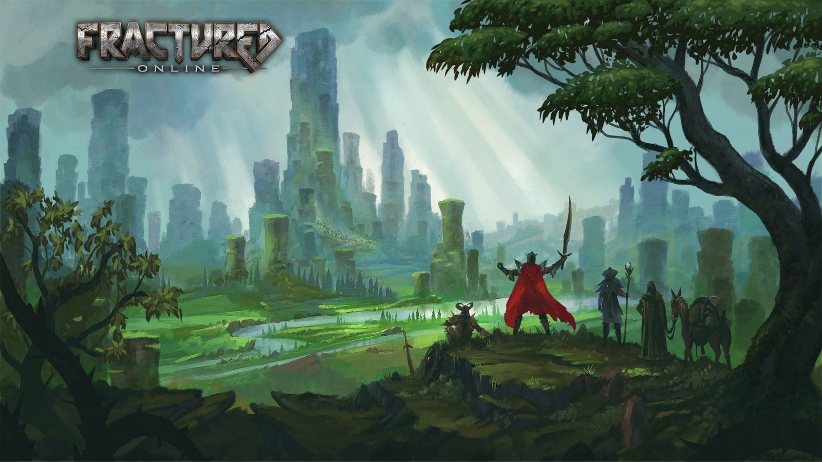 Fractured Online Relaunch Key Art