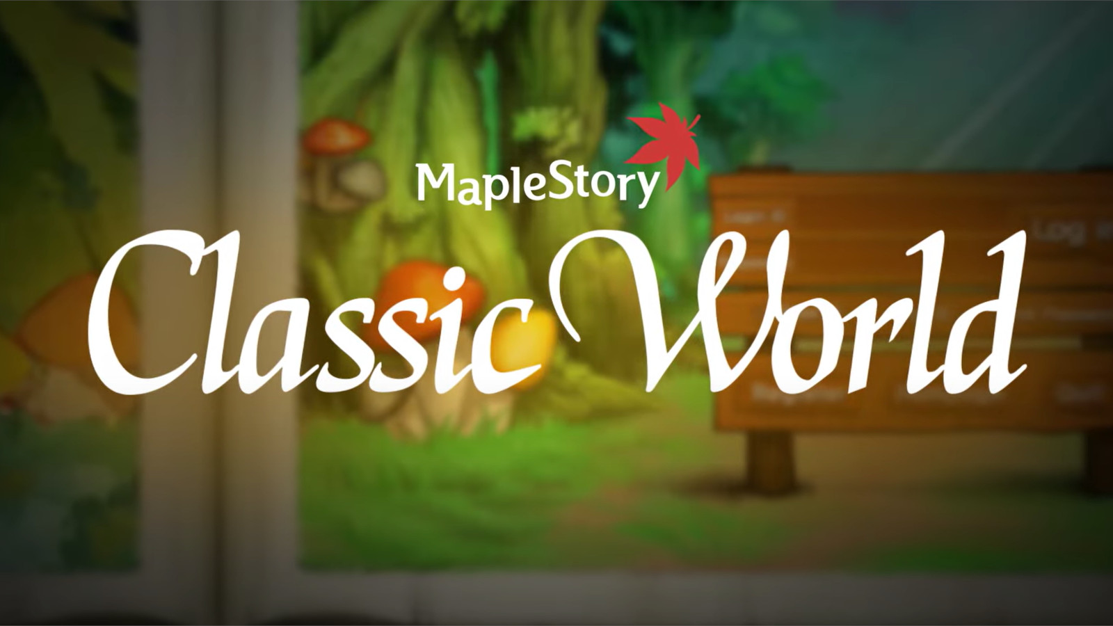 MapleStory Classic World Logo