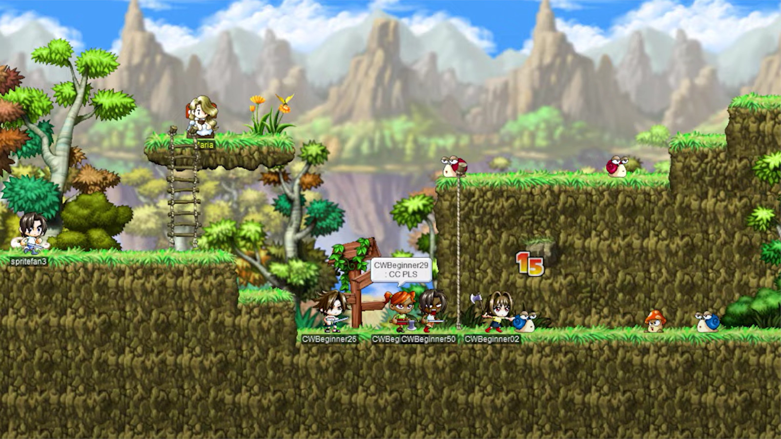 MapleStory Classic World Maple Island