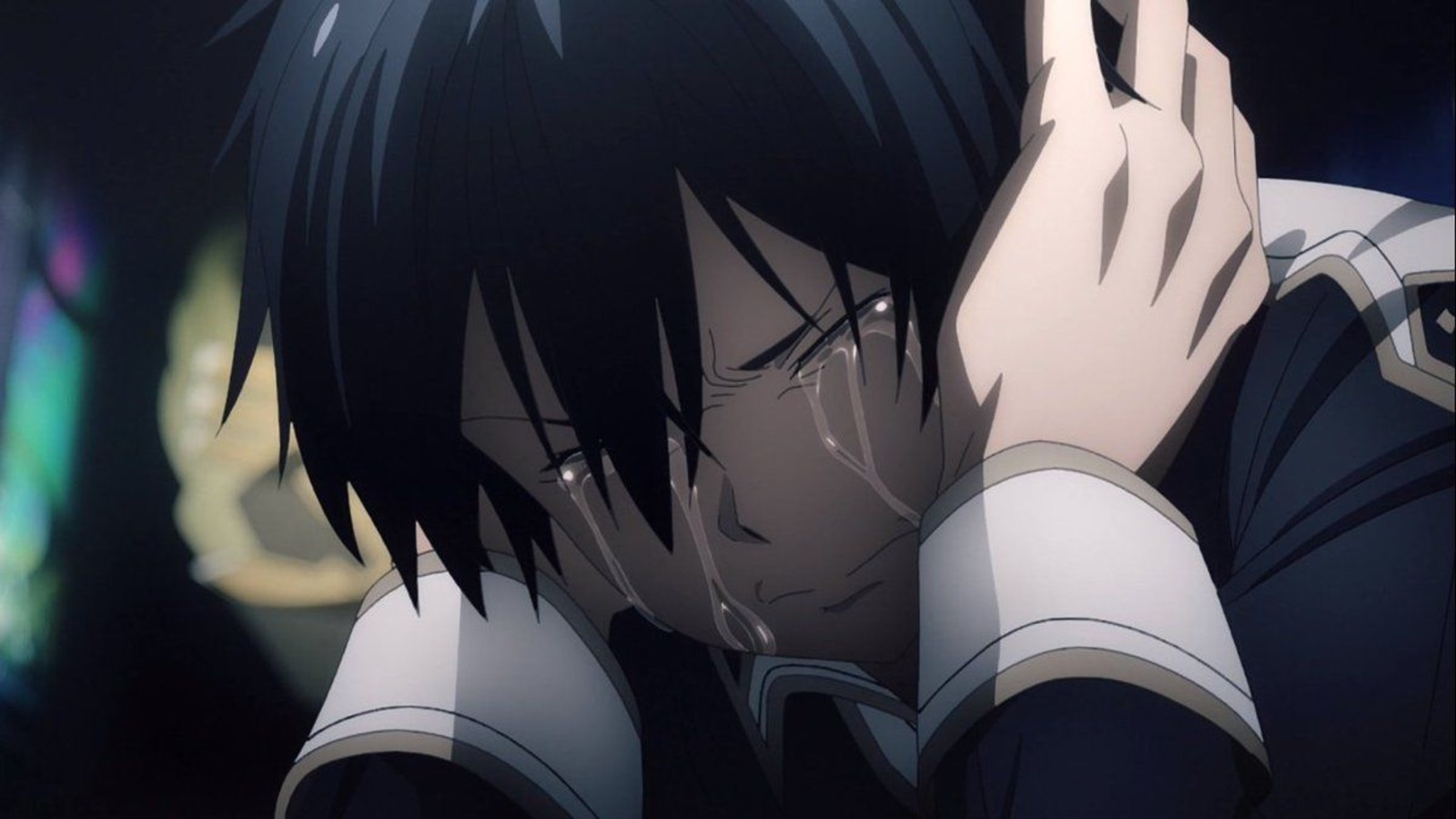 Sword Art Online Kirito Crying