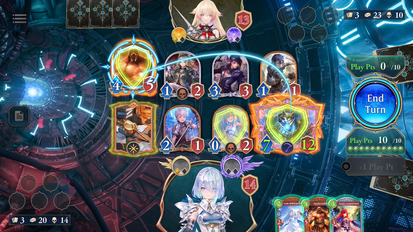 Shadowverse: Worlds Beyond Gameplay