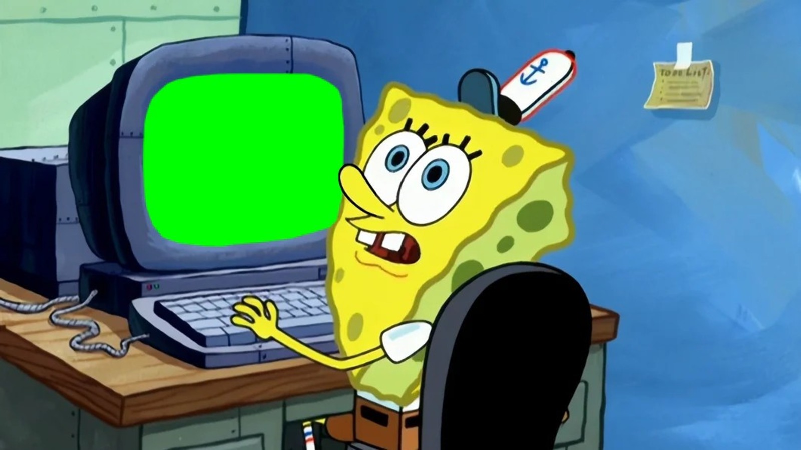 Spongebob Meme Computer