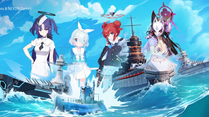 World of Warships Blue Archive