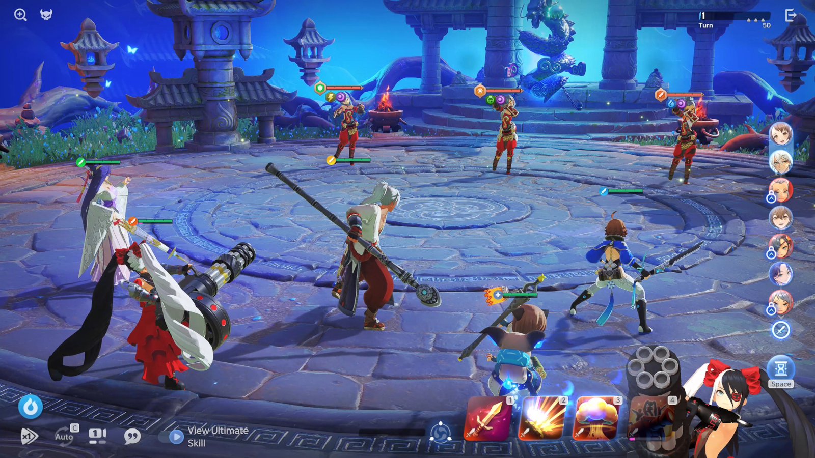 Blade & Soul Heroes Combat