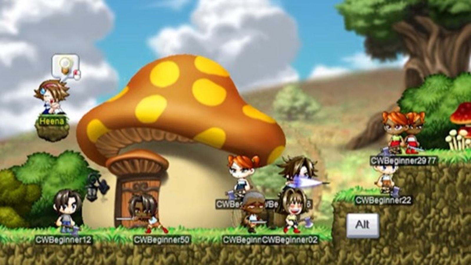 MapleStory Classic World Screenshot