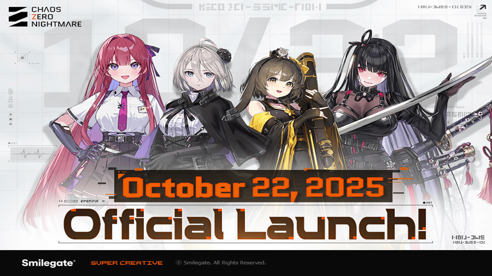 Chaos Zero Nightmare Launch
