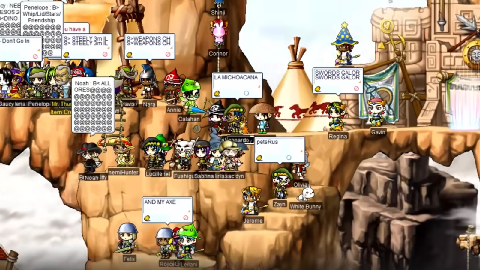 MapleStory Classic World Gameplay