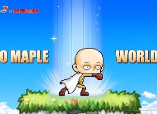 Saitama Comes To MapleStory In One-Punch Man Collaboration Event