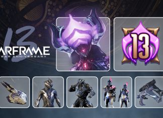 Warframe Prepares To Celebrate Lucky Number 13 With Anniversary Events