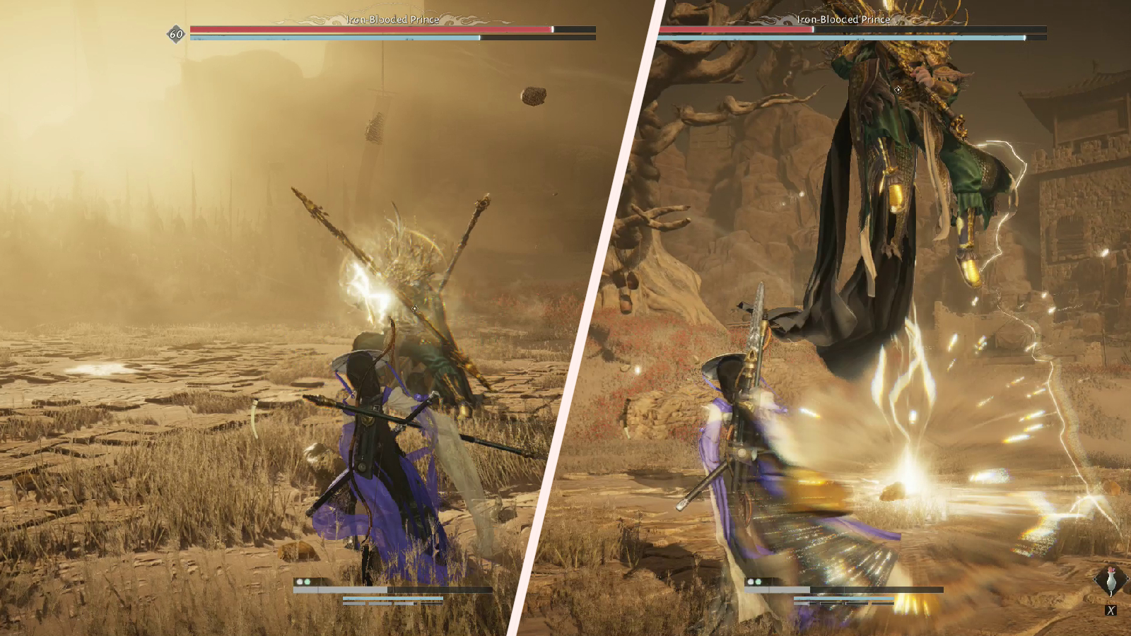 Where Winds Meet Iron-Blooded Prince Phase 2 Arrow Attack Example