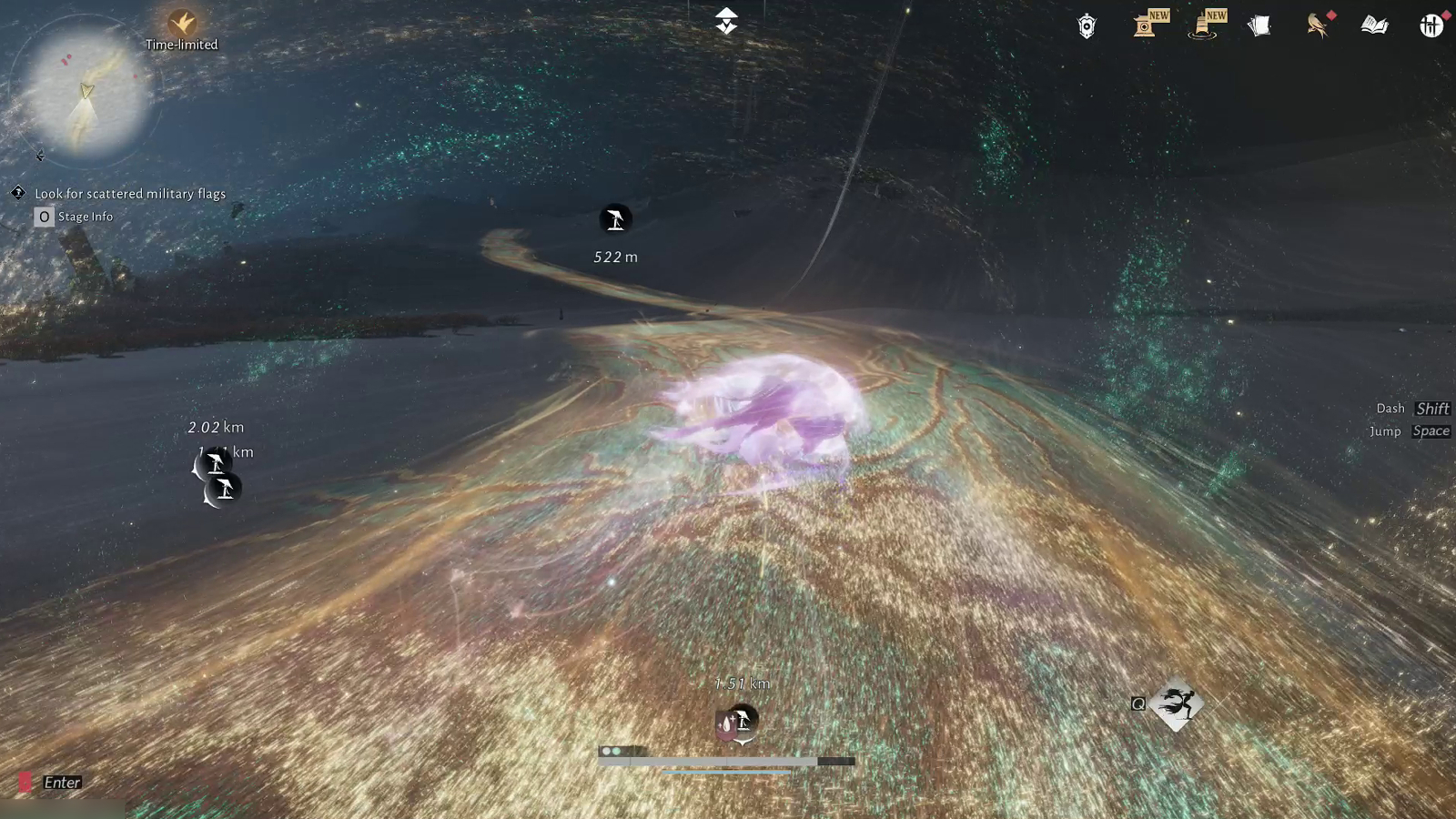 Where Winds Meet Whitecrown Fortress Golden Path