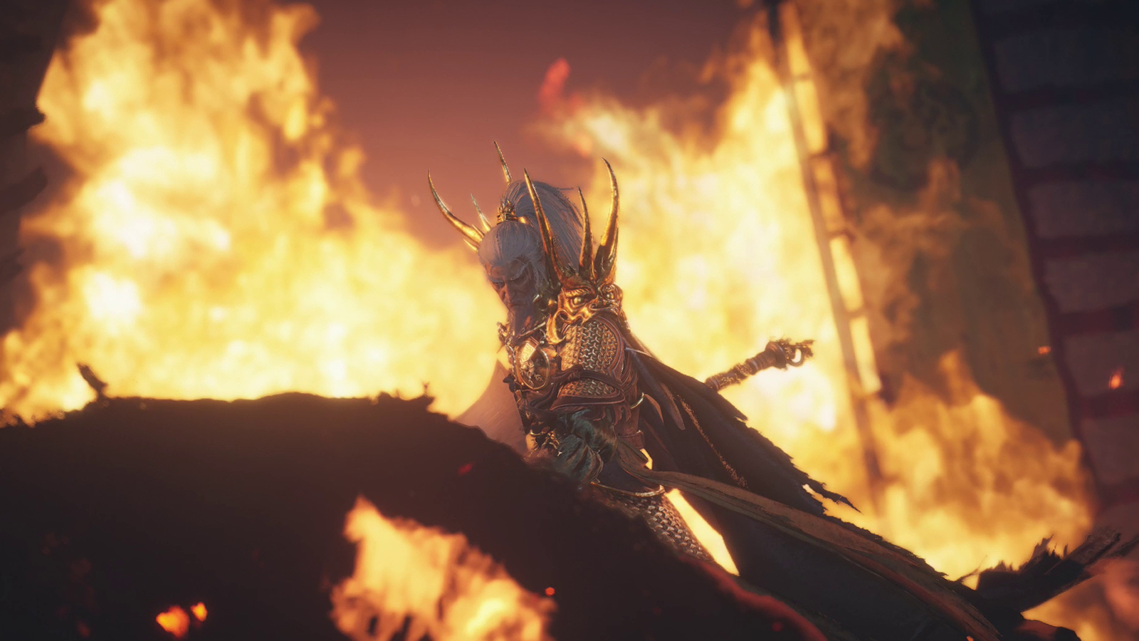 Where Winds Meet Whitecrown Fortress Grand Protector of Anxi Cutscene