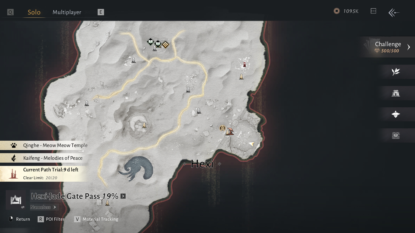 Where Winds Meet Whitecrown Fortress Location