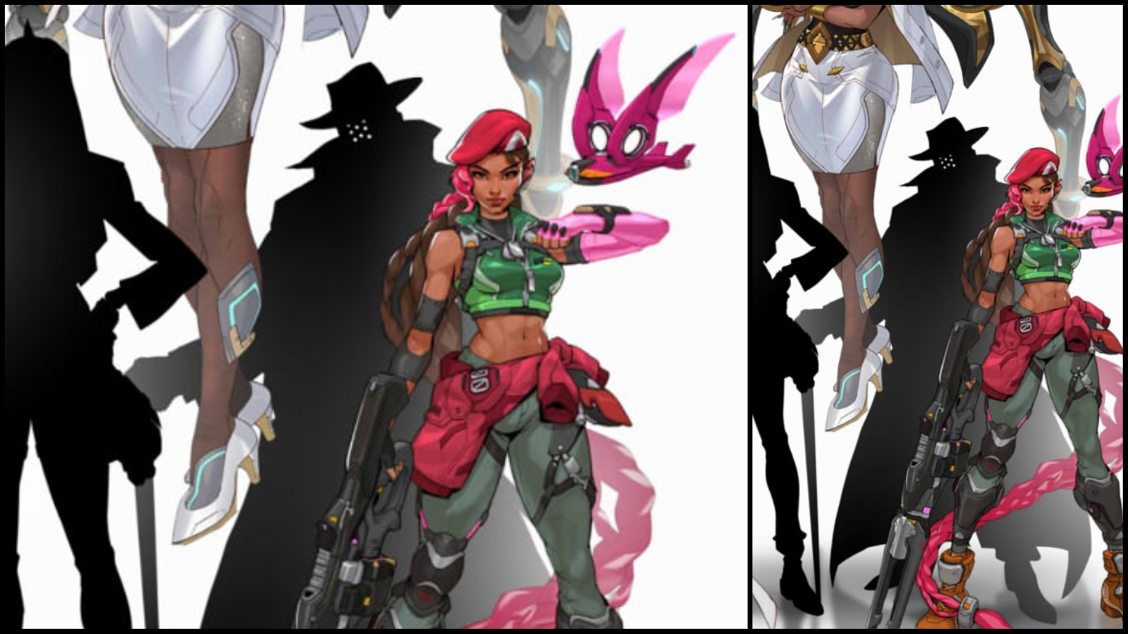 Overwatch silhouette 3