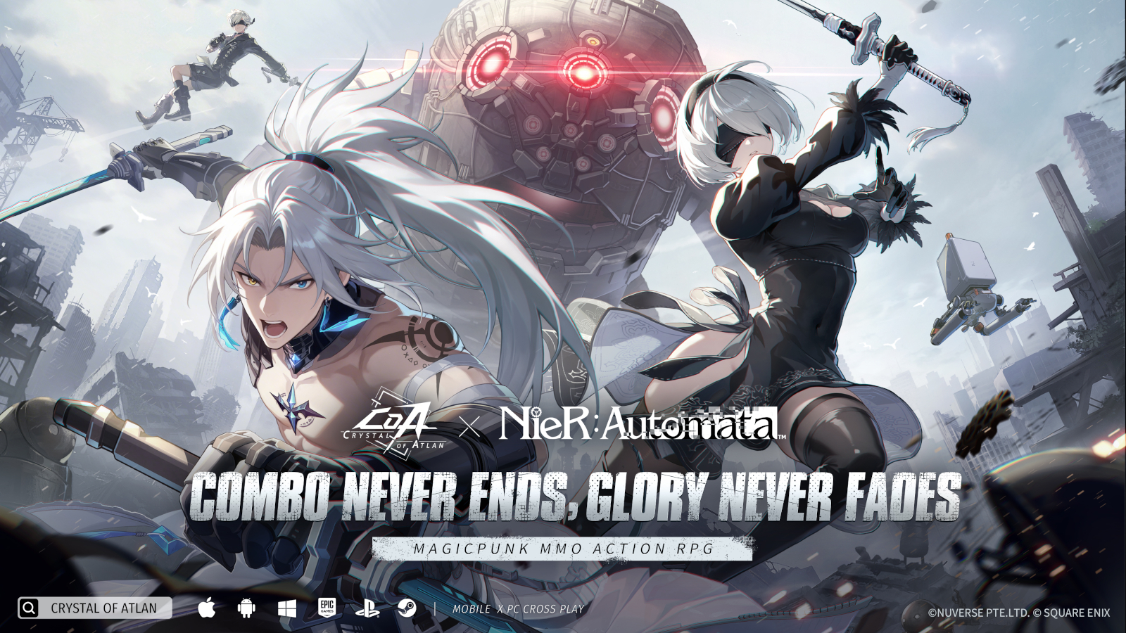 Crystal Of Atlan Nier Collab
