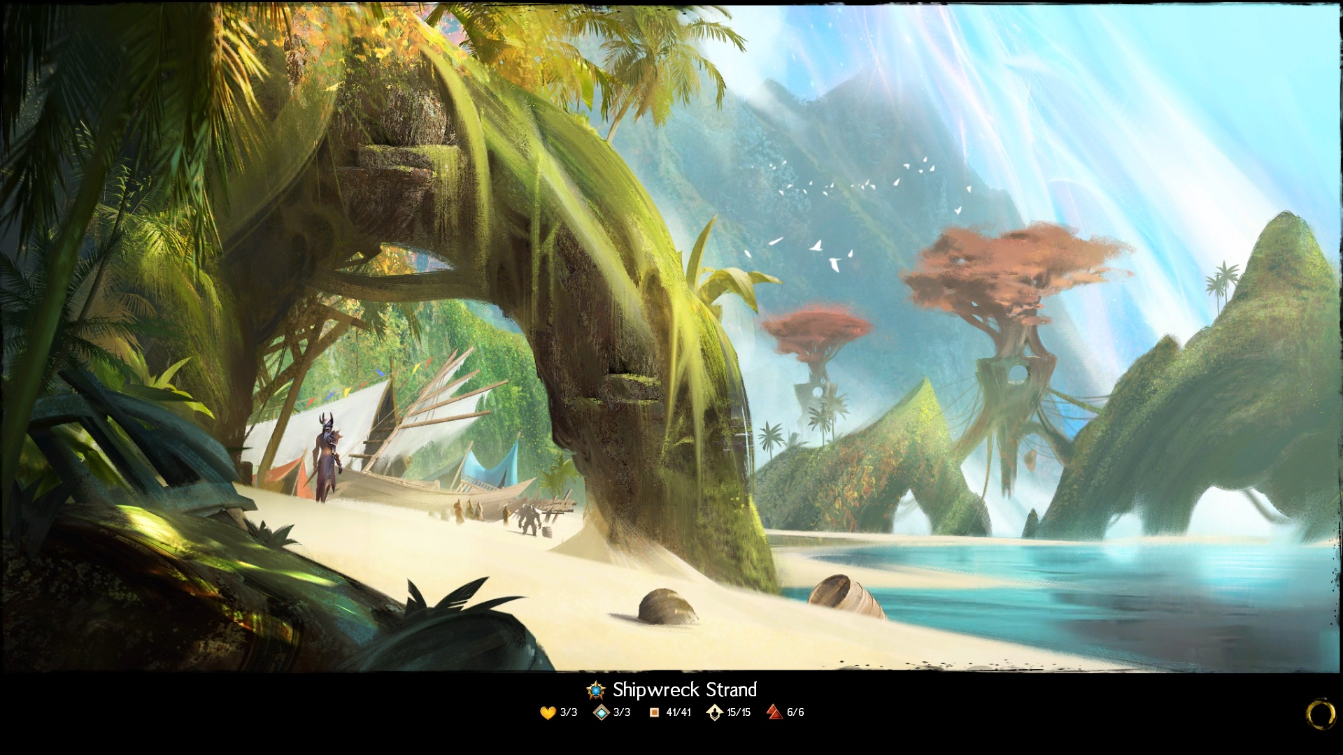 GW2 Shipwreck Strand Loading Screen