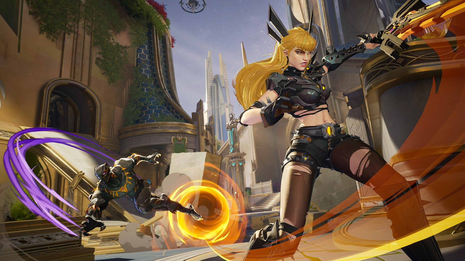 Magik and Black Panther in Marvel Rivals