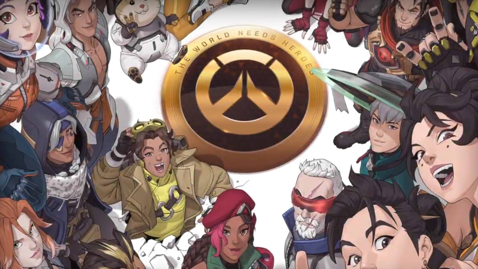 Overwatch Anniversary splash art