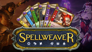 Spellweaver - Spellweaver is a free-to-play online collectible card game that offers vast strategic options and a variety of game modes sure to please players of all skill levels. Spellweaver combat is more interactive than in most CCGs, requiring players to make real-time defensive decisions when attacked, and even launch counterattacks of their own.