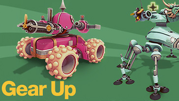 Gear Up - Gear Up is a free to play multiplayer arcade action game with tanks and robots. Vehicular combat is fun, and Gear Up is no exception to that.