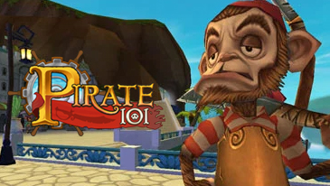 Pirate 101 - Pirate101 is a 3D Pirate MMORPG where players must embark on a journey to become a renowned pirate. Players will be able to choose from 5 unique pirate themed classes each with their own unique starter companion and abilities.