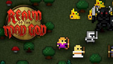 Realm of the Mad God - Realm of the Mad God is a free to play 2D browser based cooperative MMO shooter with RPG elements and retro styling straight from the 8-bit era. Fight monsters in groups of up to 85 players!