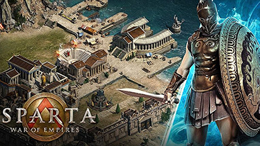Sparta: War of Empires - Sparta: War of Empires is a free-to-play 2.5D browser MMORTS set during a mythical 5th century Greek world. Players create and manage their city-state through the construction of various buildings, troops, and diplomatic endeavours with both the AI and other players.