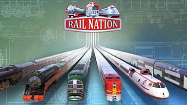 Rail Nation - Rail Nation is a free to play 2D browser-based train simulation strategy MMO game, published by Travian Games and developed by Bright Future. Rail Nation offers players the ability to choose between the opposing factions Eastern Atlantic Railway or the Western Pacific Railroad, each seeking to control the rail system and expand their network of trains as they progress through the game.