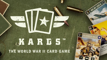 Kards - Kards is a free-to-play collectible World War II card game from developer 1939 Games. Build decks based around any of the major powers in the war and challenge other players or AI.